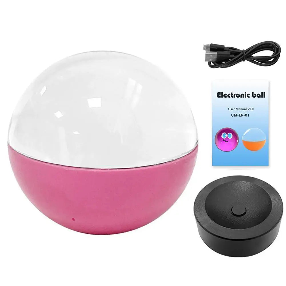 Crystal Ball Video Player Memory Orb Personalized Digital Memory Display Uploadable Videos & Photos DIY Gift for Anniversary